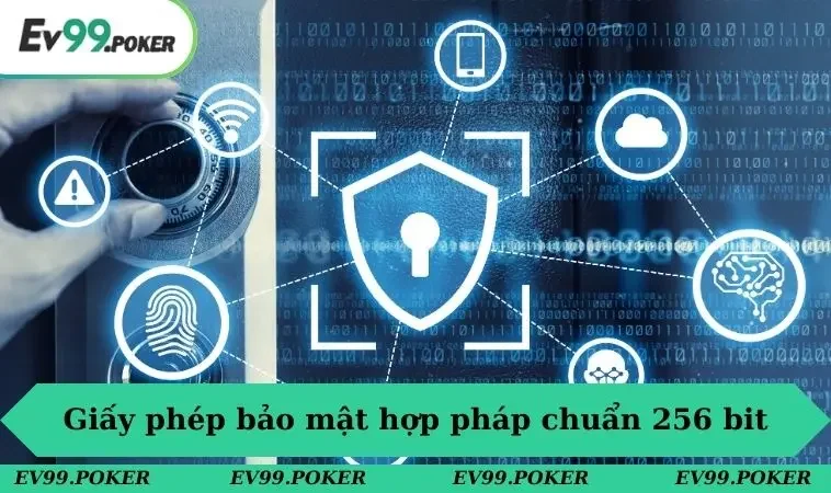 Giấy phép bảo mật hợp pháp chuẩn 256 bit