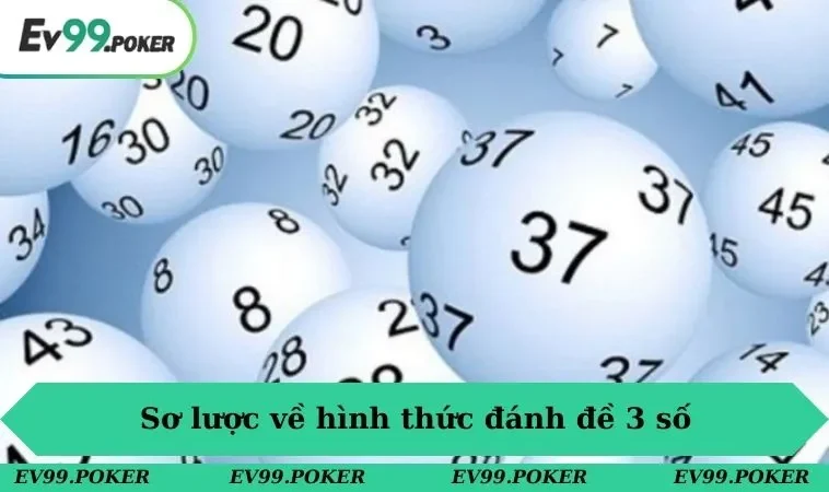 Sơ lược về hình thức đánh đề 3 số