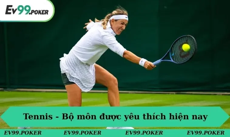 Tennis - Bộ môn được yêu thích hiện nay